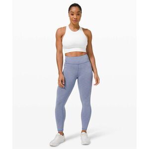 Lululemon Invigorate High Rise Tight 25" Insm Heathered Water Drop Size 6 W5CQLS